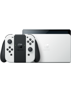 Switch (OLED-Modell) weiss Frontansicht 1