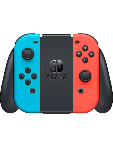 Switch (OLED-Modell) rot/blau Frontansicht 1