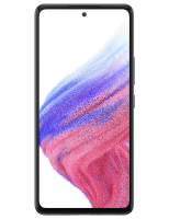Galaxy A53 5G EE schwarz Frontansicht 1