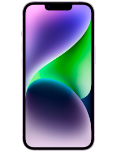 iPhone 14 violet Frontansicht 1
