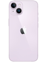 iPhone 14 violett Seitenansicht