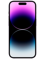 iPhone 14 Pro Max violett Frontansicht 1