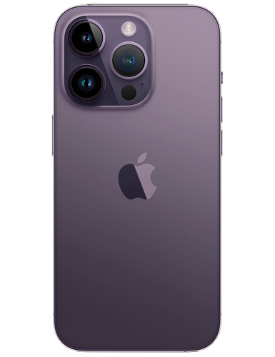 iPhone 14 Pro Max violet Seitenansicht