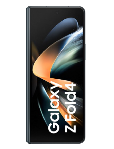 Galaxy Z Fold4 phantom black Frontansicht 1