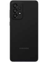 Galaxy A33 5G EE schwarz Seitenansicht