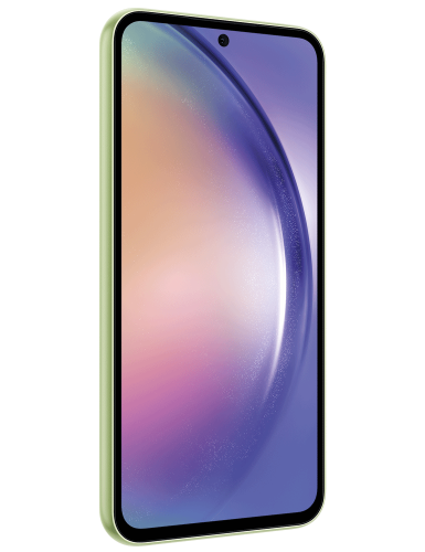 Galaxy A54 5G lime Frontansicht 2
