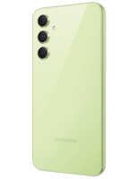 Galaxy A54 5G lime Seitenansicht