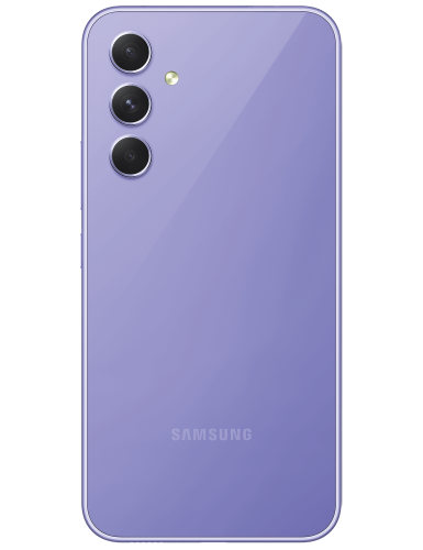 Galaxy A54 5G purple Rückansicht