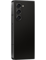 Galaxy Z Fold 5 schwarz Rückansicht