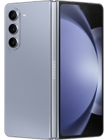 Galaxy Z Fold 5 blau Seitenansicht