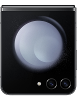 Galaxy Z Flip 5 schwarz Rückansicht
