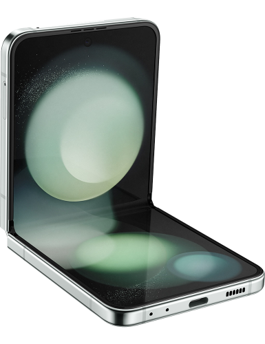 Galaxy Z Flip 5 grün Frontansicht 1