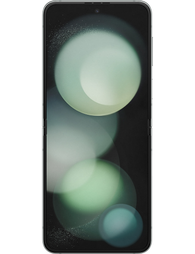 Galaxy Z Flip 5 grün Frontansicht 2