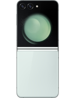 Galaxy Z Flip 5 grün Seitenansicht
