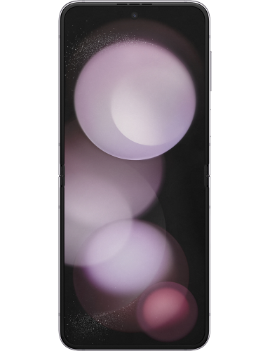 Galaxy Z Flip 5 lavender Frontansicht 2