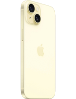 iPhone 15 gelb Seitenansicht