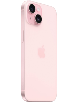 iPhone 15 rosé Seitenansicht