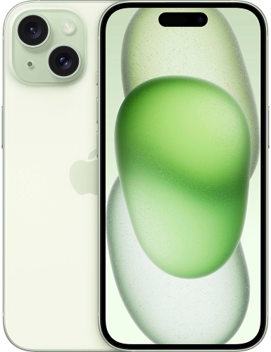iPhone 15 grün Frontansicht 1