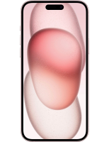 iPhone 15 Plus rosé Frontansicht 2