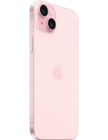 iPhone 15 Plus rosé Seitenansicht