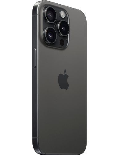 iPhone 15 Pro schwarz Seitenansicht