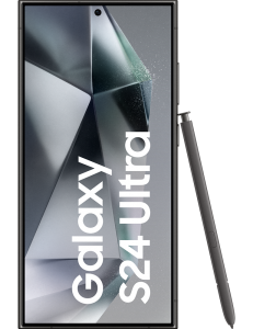 Galaxy S24 Ultra 5G schwarz Frontansicht 1