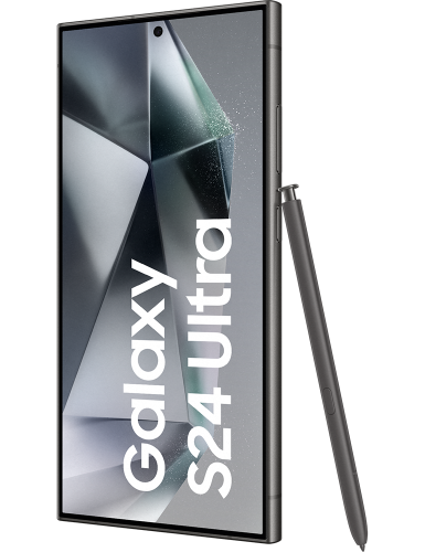 Galaxy S24 Ultra 5G schwarz Frontansicht 2