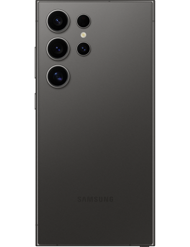 Galaxy S24 Ultra 5G schwarz Rückansicht