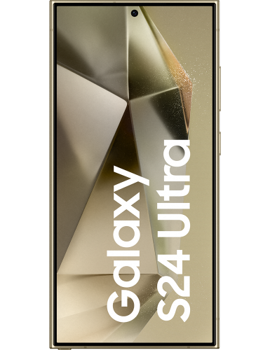 Galaxy S24 Ultra 5G gelb Frontansicht 1
