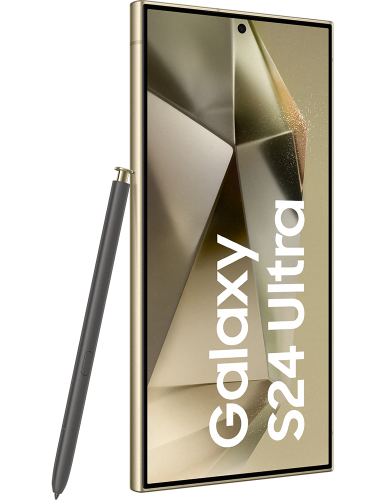 Galaxy S24 Ultra 5G gelb Seitenansicht