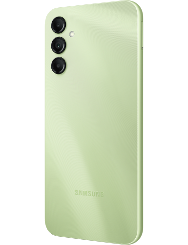 Galaxy A14 5G grün Seitenansicht