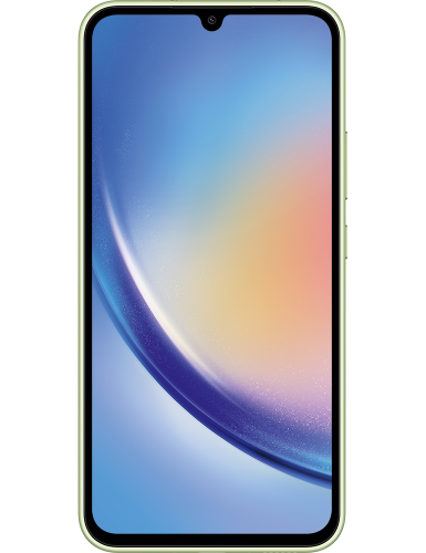Galaxy A34 5G gelb Frontansicht 1
