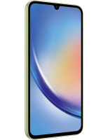 Galaxy A34 5G gelb Seitenansicht