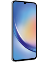 Galaxy A34 5G silber Seitenansicht