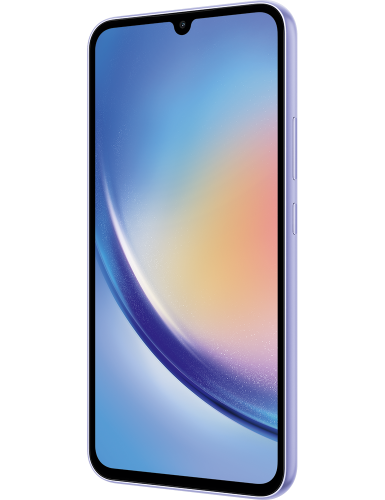 Galaxy A34 5G violett Frontansicht 2