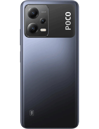 Poco X6 5G schwarz Rückansicht