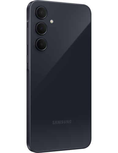 Galaxy A35 5G schwarz Seitenansicht