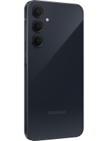 Galaxy A35 5G schwarz Seitenansicht