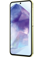 Galaxy A55 5G Awesome Lemon Frontansicht 2