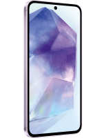 Galaxy A55 5G Awesome Lilac Seitenansicht