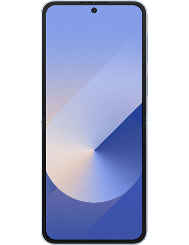 Galaxy Z Flip6 blau Frontansicht 1