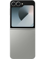 Galaxy Z Flip6 silber Rückansicht