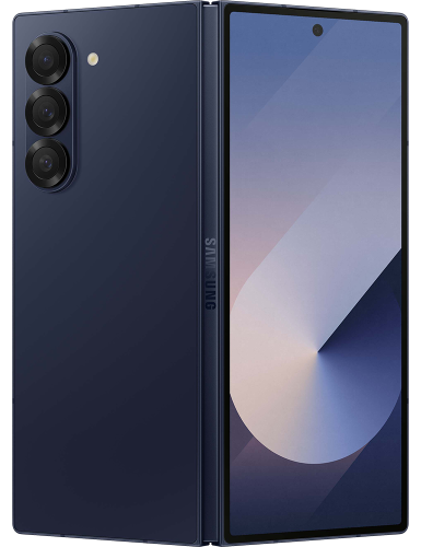 Galaxy Z Fold6 navy Seitenansicht